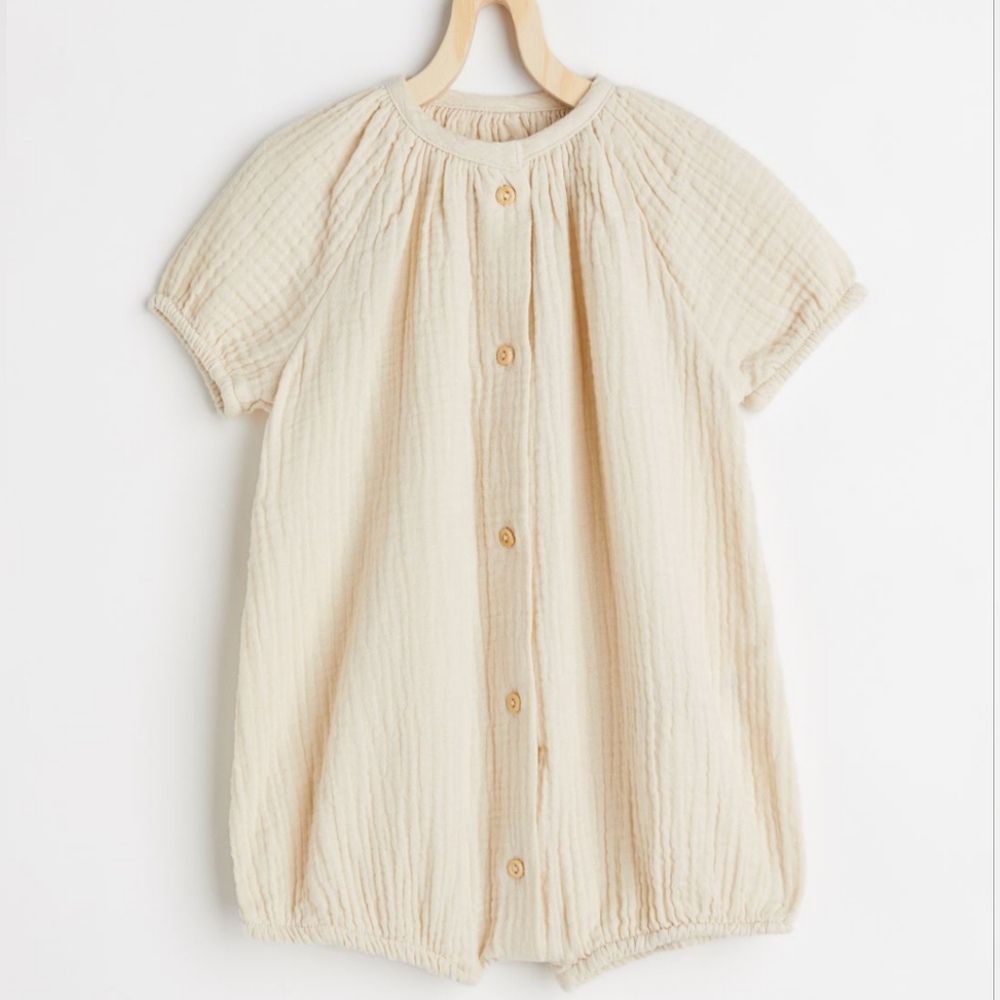 Gauze organic overall Unisex 3T